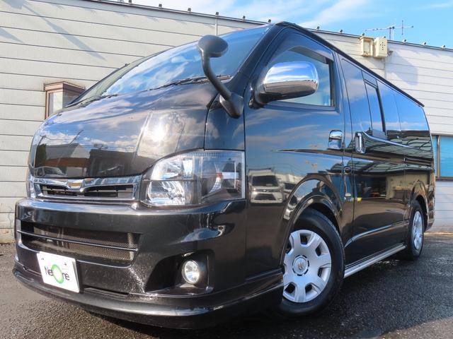 ハイエースバン ロングスーパーGLプライムセレ ETC バックカメラ ナビ TV 両側スライドドア オートライト 電動格納ミラー AT CD DVD再生 USB Bluetooth 100V電源 エアコン パワーステアリング(21枚目)