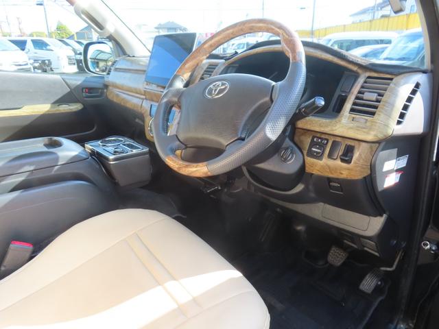 ハイエースバン ロングスーパーGLプライムセレ ETC バックカメラ ナビ TV 両側スライドドア オートライト 電動格納ミラー AT CD DVD再生 USB Bluetooth 100V電源 エアコン パワーステアリング(44枚目)