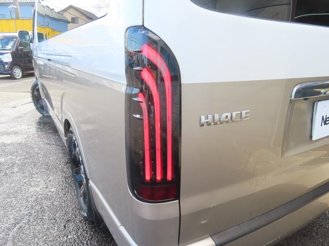 ハイエースワゴン グランドキャビン　ＤＥＬＦ１７ＡＷ　コブラテールレンズ　フロントリップ　ＥＴＣ　バックカメラ　ナビ　ＴＶ　電動スライドドア　オートライト　スマートキー　後席モニター　ＡＴ　Ｂｌｕｅｔｏｏｔｈ　１００Ｖ電源（35枚目）