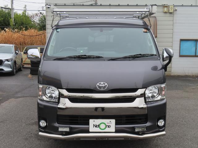 ハイエースバン ロングスーパーＧＬ　４ＷＤ　ドライブレコーダー　ＥＴＣ　バックカメラ　ナビ　ＴＶ　クリアランスソナー　両側電動スライドドア　スマートキー　電動格納ミラー　後席モニター　ＡＴ　アルミホイール　ブルーレイ　ＵＳＢ（13枚目）