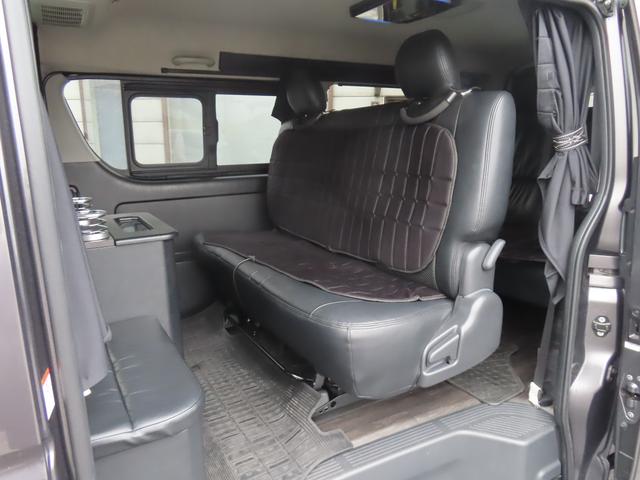 ハイエースバン ロングスーパーＧＬ　４ＷＤ　ドライブレコーダー　ＥＴＣ　バックカメラ　ナビ　ＴＶ　クリアランスソナー　両側電動スライドドア　スマートキー　電動格納ミラー　後席モニター　ＡＴ　アルミホイール　ブルーレイ　ＵＳＢ（45枚目）