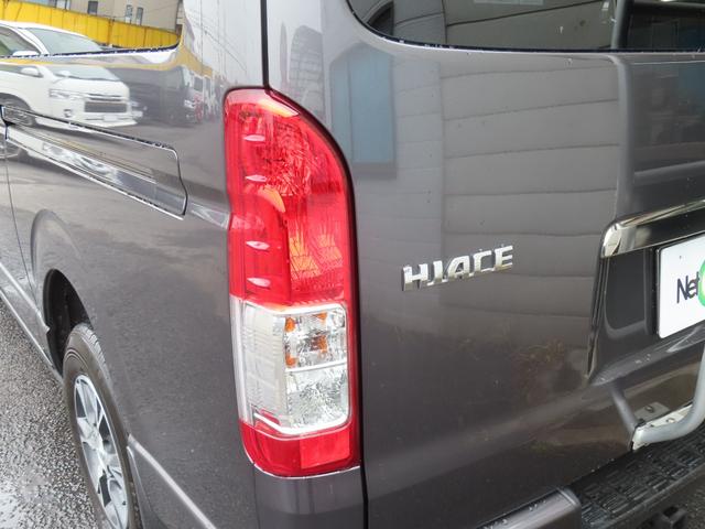 ハイエースバン ロングスーパーＧＬ　４ＷＤ　ドライブレコーダー　ＥＴＣ　バックカメラ　ナビ　ＴＶ　クリアランスソナー　両側電動スライドドア　スマートキー　電動格納ミラー　後席モニター　ＡＴ　アルミホイール　ブルーレイ　ＵＳＢ（53枚目）