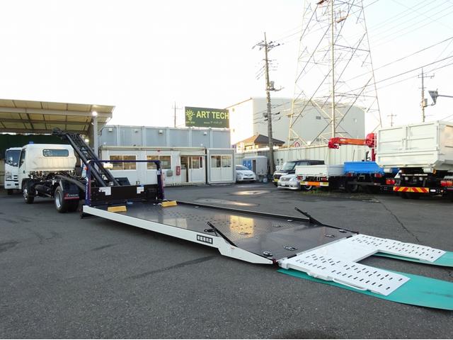 積載車 3.3t積み 極東 フラトップZero ウインチ付(2枚目)
