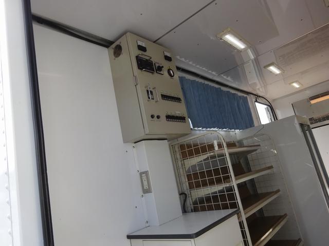 移動販売車 コンビニ 冷凍機 ガソリン発電機 0.45t積み(16枚目)