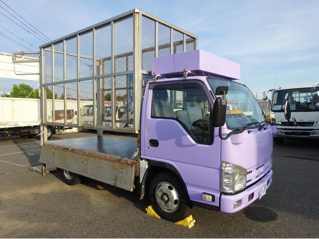 エルフトラック いすゞ パワーゲート付平ボディ カゴ網車 元資源ゴミ回収車 標準 １０尺 ２トン積載 全高３０２０ｍｍ 準中型５ｔ対応 埼玉県 パワーゲート付平ボディ カゴ網車 元資源ゴミ回収車 標準 １０尺 ２トン積載 全高３０２０ｍｍ 準中型５ｔ対応 いすゞ