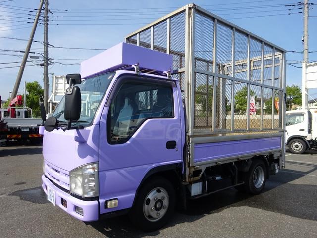 エルフトラック いすゞ パワーゲート付平ボディ カゴ網車 元資源ゴミ回収車 標準 １０尺 ２トン積載 全高３０２０ｍｍ 準中型５ｔ対応 埼玉県 パワーゲート付平ボディ カゴ網車 元資源ゴミ回収車 標準 １０尺 ２トン積載 全高３０２０ｍｍ 準中型５ｔ対応 いすゞ