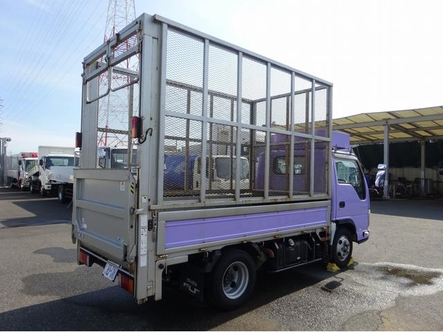 エルフトラック いすゞ パワーゲート付平ボディ カゴ網車 元資源ゴミ回収車 標準 １０尺 ２トン積載 全高３０２０ｍｍ 準中型５ｔ対応 埼玉県 パワーゲート付平ボディ カゴ網車 元資源ゴミ回収車 標準 １０尺 ２トン積載 全高３０２０ｍｍ 準中型５ｔ対応 いすゞ