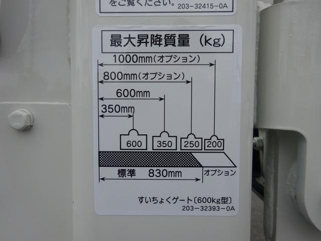 デュトロ 　Ｗキャブ　平ボディ　垂直パワーゲート付　２ｔ積載　６人乗り　標準幅　１０尺規格　全低床　４ナンバー　２ｍボディ　木製あおり２方開　アドブルー不要（72枚目）