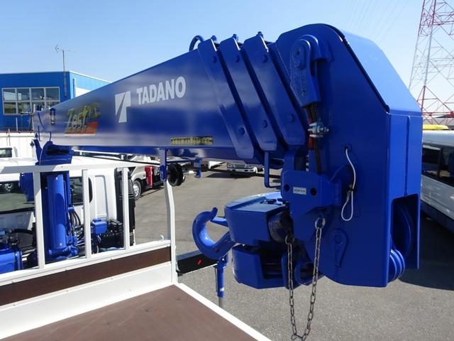 デュトロ 　４段クレーン付　３トン積載　タダノ　警報仕様　ワイド　超ロング　４．３ｍボディ　高床　木製あおり５方開　アドブルー不要　準中型７．５ｔ免許（12枚目）