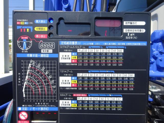 デュトロ 　４段クレーン付　３トン積載　タダノ　警報仕様　ワイド　超ロング　４．３ｍボディ　高床　木製あおり５方開　アドブルー不要　準中型７．５ｔ免許（23枚目）