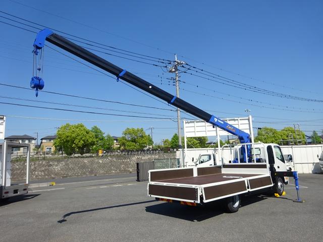 デュトロ 　４段クレーン付　３トン積載　タダノ　警報仕様　ワイド　超ロング　４．３ｍボディ　高床　木製あおり５方開　アドブルー不要　準中型７．５ｔ免許（37枚目）