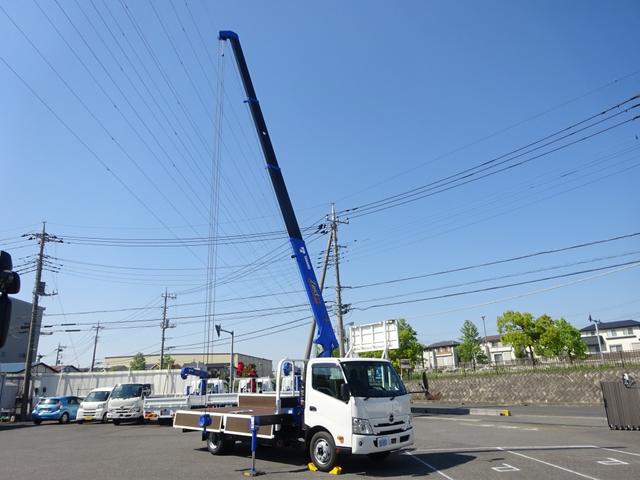 デュトロ 　４段クレーン付　３トン積載　タダノ　警報仕様　ワイド　超ロング　４．３ｍボディ　高床　木製あおり５方開　アドブルー不要　準中型７．５ｔ免許（68枚目）