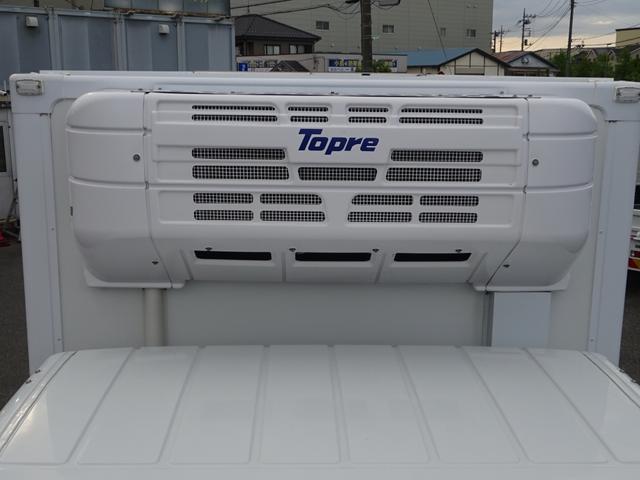 キャンター 　低温冷凍車　－３０〜３０℃設定　東プレ　スタンバイ機能付　左サイドドア　床アルミ縞板張り　リヤ３枚観音式扉　ワイド　ロング　高床　２ｔ積載　ラッシング２段（26枚目）