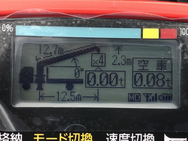 キャンター 　６段クレーン付　古河ユニック製　３３５０ｋｇ積載　超ワイド角足アウトリガ　リヤジャッキ　ワイド幅　超ロング　４．３ｍボディ　全低床　木製あおり３方開（7枚目）