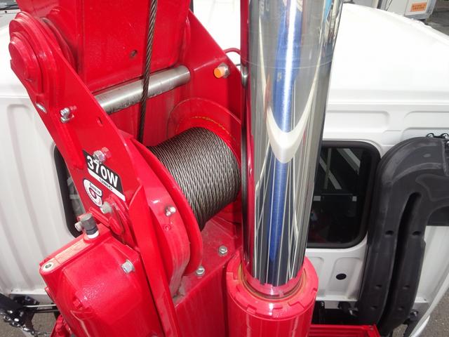 ファイター 　増トン　４段クレーン付　古河ユニック製　警報仕様　ラジコン付　７．７トン積載　ワイド幅　ベッド付　木製あおり３方開　超ワイド角足アウトリガ　２４０馬力（13枚目）