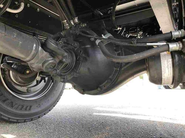 ファイター 　増トン　土砂ダンプ　新明和工業製　７．９トン積載　容積４．０ｍ３　標準幅　ベッド付　３．４ｍボディ　角底　強化一方開　２４０馬力（46枚目）