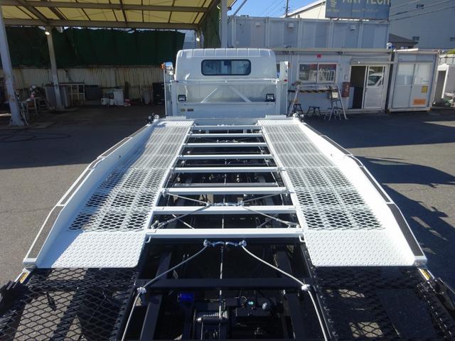 キャンター 2台積み積載車 古河ユニック製 3.5トン積載 スーパーツインキャリアネオ ラジコン ウインチ付 ワイド幅 超ロング 高床 175馬力 油圧式リアゲート(22枚目)