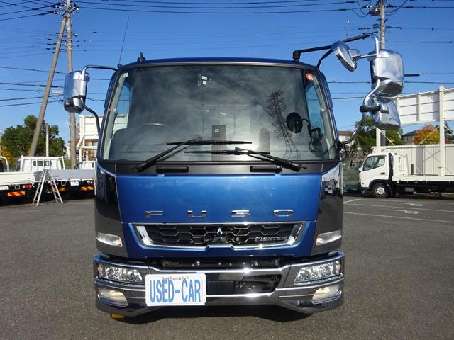 ファイター 　増トン　アルミブロック平ボディ　８．５トン積載　５方開あおり　トーヨーボデー製　床ステンレス張り　ボディ長５．７７ｍ　ワイド幅　ベッドレス（5枚目）