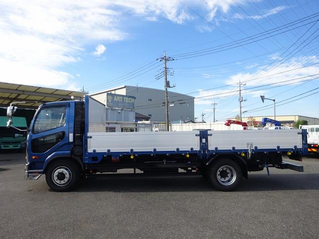 ファイター 　増トン　アルミブロック平ボディ　８．５トン積載　５方開あおり　トーヨーボデー製　床ステンレス張り　ボディ長５．７７ｍ　ワイド幅　ベッドレス（17枚目）