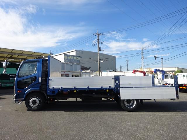 ファイター 　増トン　アルミブロック平ボディ　８．５トン積載　５方開あおり　トーヨーボデー製　床ステンレス張り　ボディ長５．７７ｍ　ワイド幅　ベッドレス（19枚目）