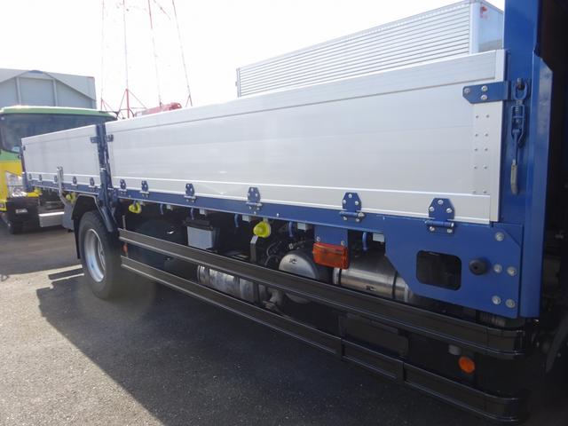 ファイター 　増トン　アルミブロック平ボディ　８．５トン積載　５方開あおり　トーヨーボデー製　床ステンレス張り　ボディ長５．７７ｍ　ワイド幅　ベッドレス（23枚目）