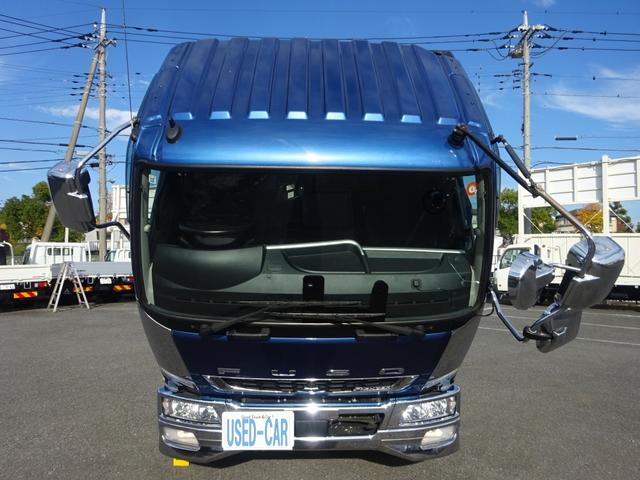 ファイター 　増トン　アルミブロック平ボディ　８．５トン積載　５方開あおり　トーヨーボデー製　床ステンレス張り　ボディ長５．７７ｍ　ワイド幅　ベッドレス（25枚目）