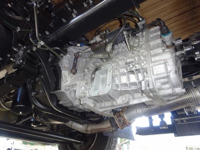 ファイター 　増トン　アルミブロック平ボディ　８．５トン積載　５方開あおり　トーヨーボデー製　床ステンレス張り　ボディ長５．７７ｍ　ワイド幅　ベッドレス（31枚目）