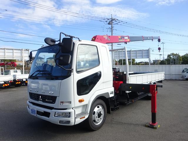 ファイター 　４段クレーン付　古河ユニック製　警報仕様　標準幅　ベッド付　２２５０ｋｇ積載　木製あおり３方開　５．５ｍボディ　床板張り　２４０馬力（33枚目）