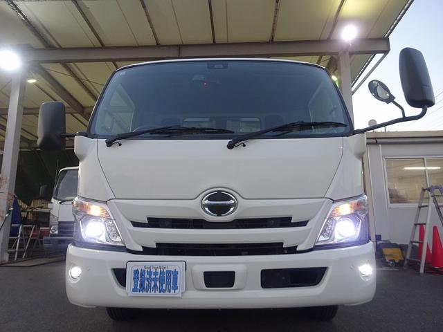 デュトロ 4段クレーン付 3トン積載 古河ユニック製 警報仕様 2.9t吊り 荷重表示機能付液晶ラジコン ワイド ロング 高床 アドブルー不要(47枚目)