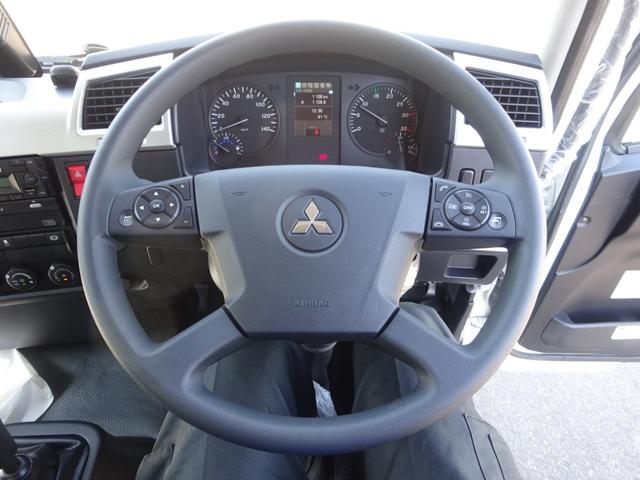 ファイター 　増トン　土砂ダンプ　新明和工業製　８トン積載　３．４ｍボディ　４．０ｍ３　角底　強化一方開　標準幅　ベッド付　リーフサス　油圧式自重計　２４０馬力（52枚目）