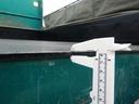　土砂ダンプ　３４５０ｋｇ積載　新明和工業製　電動コボレーン付　容積約２．３８ｍ３　角底一方開　標準幅　ベッド付　　アドブルー不要（23枚目）