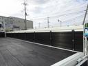 　増トン　４段クレーン付　古河ユニック製　警報仕様　ラジコン付　７．７トン積載　ワイド幅　ベッド付　木製あおり３方開　超ワイド角足アウトリガ　２４０馬力（35枚目）