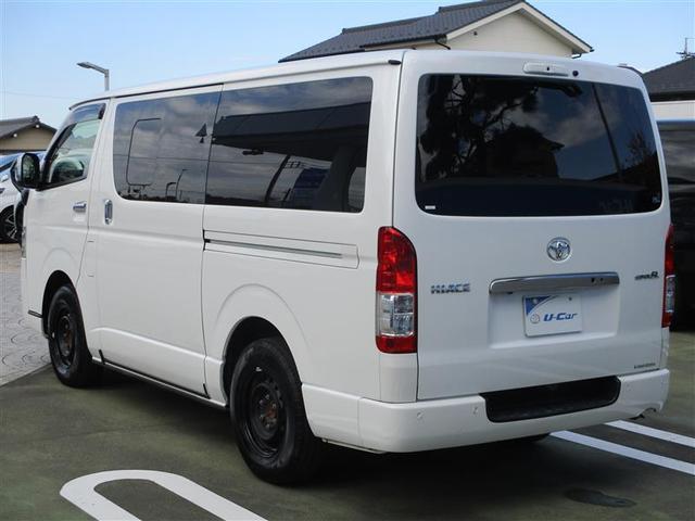 ハイエースバン スーパーGL ダークプライムII 衝突回避システム 運転席助手席エアバック 寒冷地 ESC ドライブレコーダー付 スマートエントリー LEDライト 地デジ エアコン パワーウィンドウ エアバック ワンオーナー車 キーレスエントリー(6枚目)