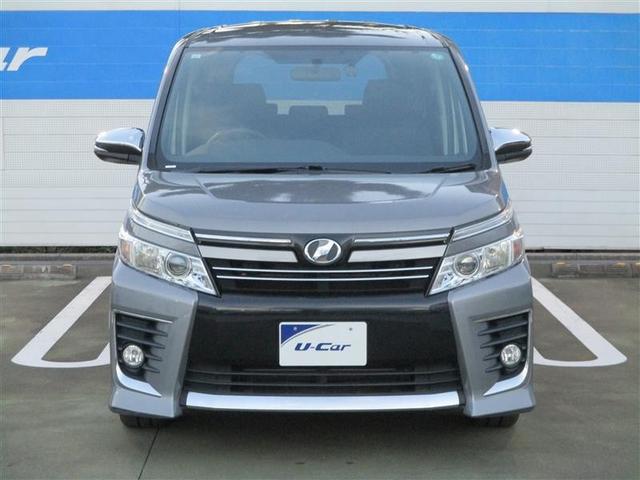 ヴォクシー ZS 煌 地上デジタル 両側パワードア アイドリングストップ車 パワーウィンド 横滑防止 整備記録簿 DVD可 フルフラットシート 盗難防止装置 スマートエントリー Bカメラ AUX LEDヘッドライト ETC(4枚目)