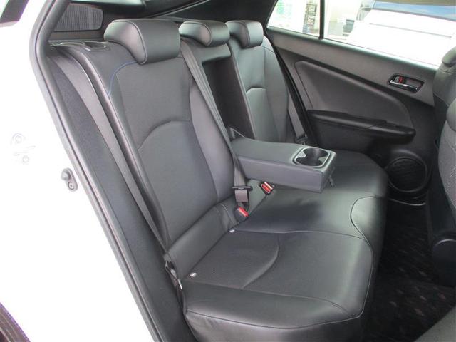 プリウス Ａプレミアム　ツーリングセレクション　エアロ　横滑り防止機能　皮シート　運転席パワーシート　エアコン　１オナ　パワーウィンドウ　ナビ＆ＴＶ　ＬＥＤライト　盗難防止装置　スマートキー＆プッシュスタート　キーレス　ＥＴＣ　ドライブレコーダー（10枚目）