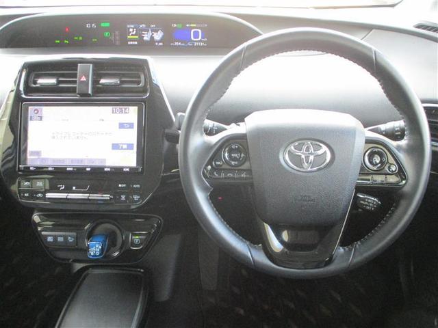 プリウス Ａプレミアム　ツーリングセレクション　エアロ　横滑り防止機能　皮シート　運転席パワーシート　エアコン　１オナ　パワーウィンドウ　ナビ＆ＴＶ　ＬＥＤライト　盗難防止装置　スマートキー＆プッシュスタート　キーレス　ＥＴＣ　ドライブレコーダー（13枚目）