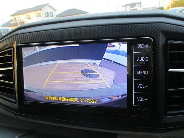 バックカメラも鮮明に映ります。