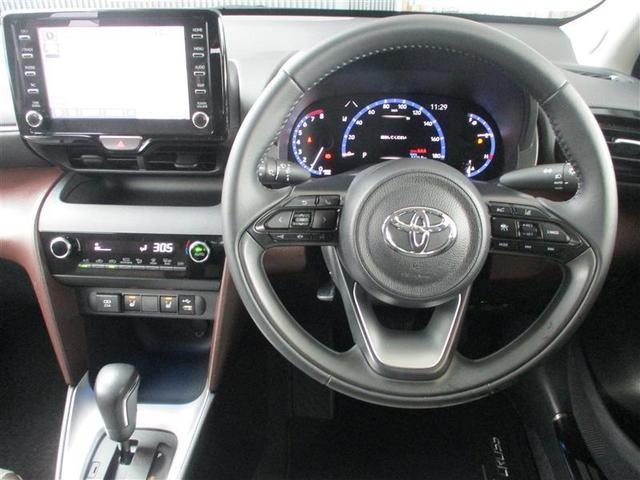 ヤリスクロス Z バックモニタ ワンオーナ 横滑り防止システム イモビ カーテンエアバッグ ナビ クルーズC エアコン スマートキ- アルミ キーフリー パワステ ダブルエアバック LEDヘット エアバッグ 記録簿有(9枚目)