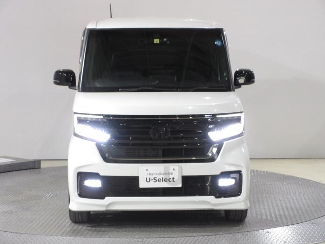 Ｎ－ＢＯＸカスタム Ｌターボスタイル＋ブラック　ワンオーナー　禁煙車　パナソニック９インチナビ　フルセグテレビ　Ｂｌｕｅｔｏｏｔｈ　前後ドラレコ　ローダウン　両側電動スライドドア　シートヒーター　ＬＥＤヘッドライト　１５インチアルミホイール　ＥＴＣ（7枚目）