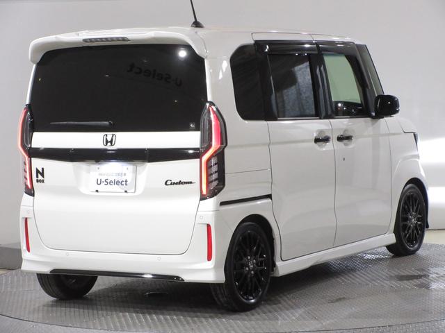Ｎ－ＢＯＸカスタム Ｌターボスタイル＋ブラック　ワンオーナー　禁煙車　パナソニック９インチナビ　フルセグテレビ　Ｂｌｕｅｔｏｏｔｈ　前後ドラレコ　ローダウン　両側電動スライドドア　シートヒーター　ＬＥＤヘッドライト　１５インチアルミホイール　ＥＴＣ（9枚目）