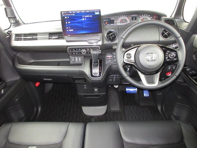 Ｎ－ＢＯＸカスタム Ｌターボスタイル＋ブラック　ワンオーナー　禁煙車　パナソニック９インチナビ　フルセグテレビ　Ｂｌｕｅｔｏｏｔｈ　前後ドラレコ　ローダウン　両側電動スライドドア　シートヒーター　ＬＥＤヘッドライト　１５インチアルミホイール　ＥＴＣ（10枚目）