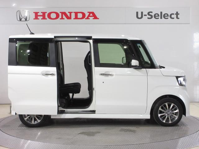 Ｎ－ＢＯＸカスタム Ｌ・スロープ　福祉車両・純正８インチナビ・１オーナー・禁煙車・Ｒカメラ・純正ドラレコ・両側電動スライド・ミュージックプレイヤー接続・ＵＳＢ端子・ＥＴＣ２．０・電子パーキング・渋滞追従・レーンアシスト・サイドＳＲＳ（6枚目）