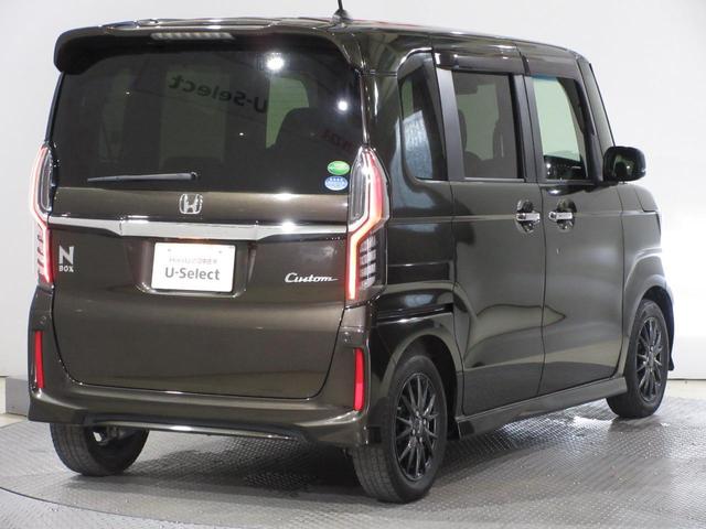 Ｎ－ＢＯＸカスタム Ｇ・ＥＸホンダセンシング　●ワンオーナー　●禁煙車　●ナビ　●リアカメラ　●後席用モニター　●ＥＴＣ　●両側電動スライドドア　●ホンダセンシング　●スマートキー　●ドアバイザー　●助手席スーパースライドシート　●１年保証付（9枚目）