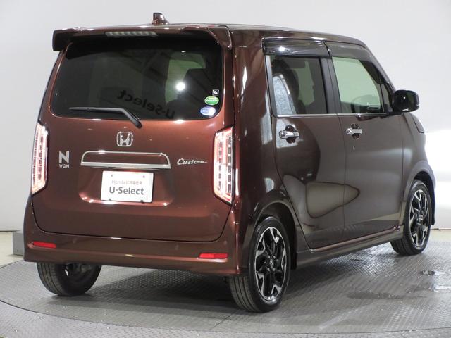 Ｎ－ＷＧＮカスタム Ｌ・ターボホンダセンシング　純正８インチメモリーナビＢｌｕｅｔｏｏｔｈドラレコＥＴＣＲカメラワンオーナー　Ｂカメ　シ－トヒ－タ－　盗難防止　フルセグテレビ　カーテンエアバック　ターボモデル　ＬＥＤ　Ａストップ　整備記録簿　ＡＢＳ（7枚目）