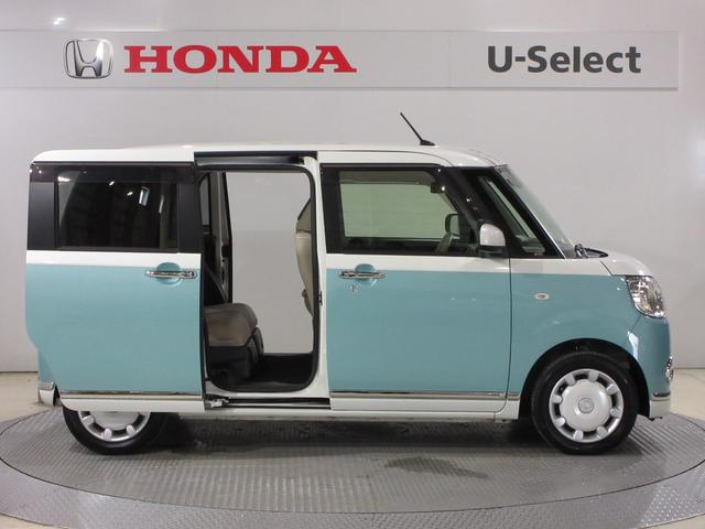 ムーヴキャンバス ＸリミテッドメイクアップＳＡＩＩＩ　／ワンオーナー／禁煙車／ケンウッドナビ／Ｂｌｕｅｔｏｏｔｈ／ＵＳＢ／ワンセグ／ＤＶＤ／ＣＤ／ＡＭ・ＦＭ／ドラレコ／オートエアコン／両側電動スライドドア／スマートキー／　ナビＴＶ　レーンアシスト　ＡＡＣ（7枚目）