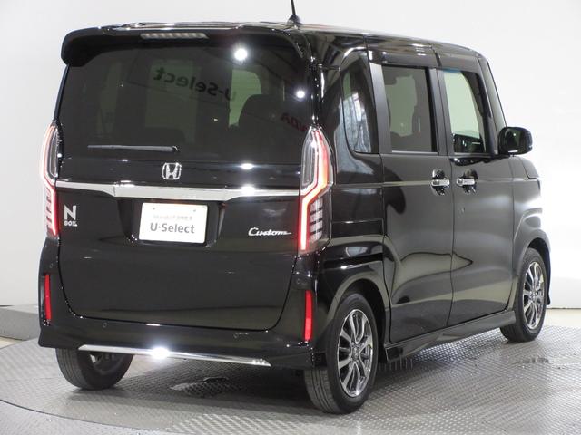 Ｎ－ＢＯＸカスタム Ｌ　／ワンオーナー／禁煙車／ディスプレイオーディオ／ＢＴＡ／ＵＳＢ／ワンセグ／ＣＤ／Ｒカメラ／ＥＴＣ／Ｐセンサー／シートヒーター／左側パワスラ／ＬＥＤヘッドライト／スマートキー／純正アルミホイール／　ＡＣ（8枚目）