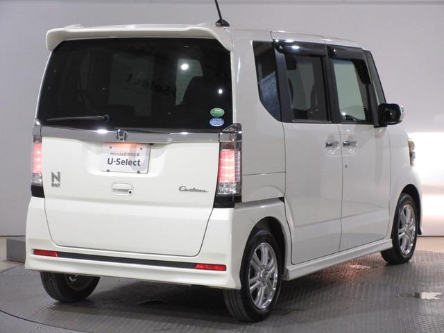 Ｎ－ＢＯＸカスタム Ｇ・Ｌパッケージ　禁煙車　純正メモリーナビ　ＥＴＣ　リアカメラ　ドアバイザー　フルオートエアコン　アイドリングストップシステム　ディスチャージヘッドライト　フォグライト　ヒルスタートアシスト　１４インチアルミホイール（8枚目）