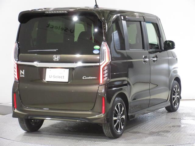Ｎ－ＢＯＸカスタム Ｇ・Ｌホンダセンシング　メモリーナビ　ＥＴＣ　ＬＥＤヘッドライト　左パワースライドドア　スマートキー　ロールサンシェード　アルミホイール　ワンオーナー　禁煙（5枚目）