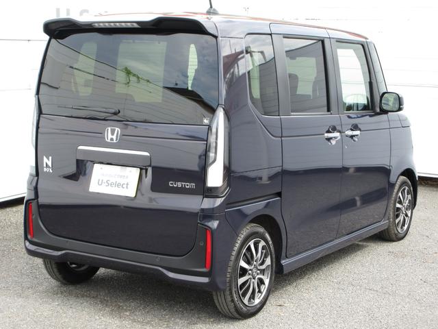 Ｎ－ＢＯＸカスタム ベースグレード　純正９インチナビ・デモカーＵＰ・禁煙車・ＥＴＣ・渋滞追従・レーンアシスト・Ｒカメラ・両側電動スライド・ミュージックプレイヤー接続・ＵＳＢ端子・ドライブレコーダー・シートヒーター・新車保証継承・点検付（9枚目）