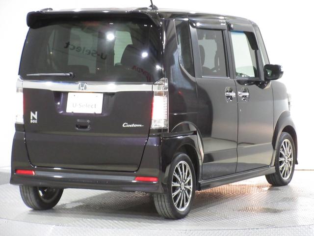 Ｎ－ＢＯＸカスタム Ｇ・ターボパッケージ　禁煙　ワンオーナー　ターボ　パドルシフト　純正メモリーナビ　Ｂｌｕｅｔｏｏｔｈ　ドラレコ　ＥＴＣ　リアカメラ　本革巻ステアリングホイール　フルオート・エアコンディショナー　ディスチャージヘッドライト（9枚目）